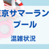 東京サマーランドプールの混雑状況